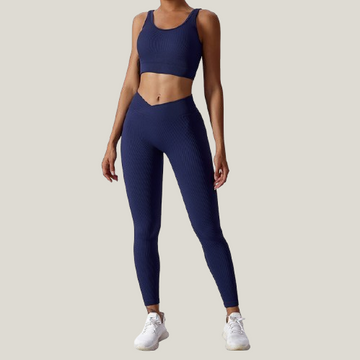 כחול EVE סט ארוך