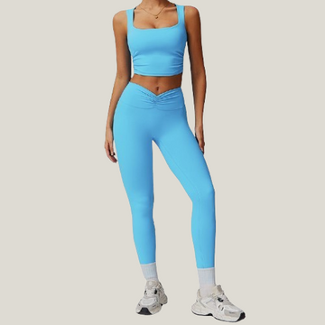 כחול HORIZON סט ארוך